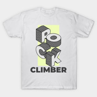 Rock Climber Neon T-Shirt